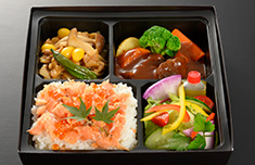 秋冬のお肉弁当