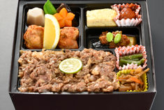 夏のお肉弁当(松)