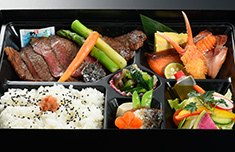 ステーキ会席弁当